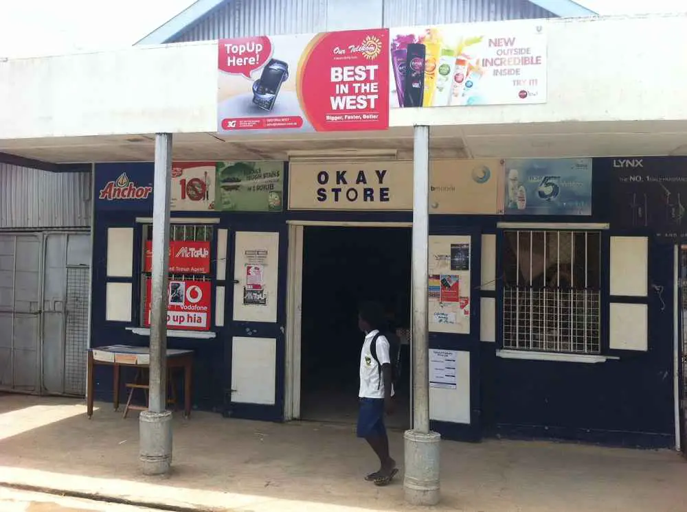 Funny Shop Names | Solomon Islands Travel Blog | The 'Okay' Store! It'S Better Than A Bad One! | Funny Shop Names, Gizo, Okay Store, Solomon Islands | Author: Anthony Bianco - The Travel Tart Blog