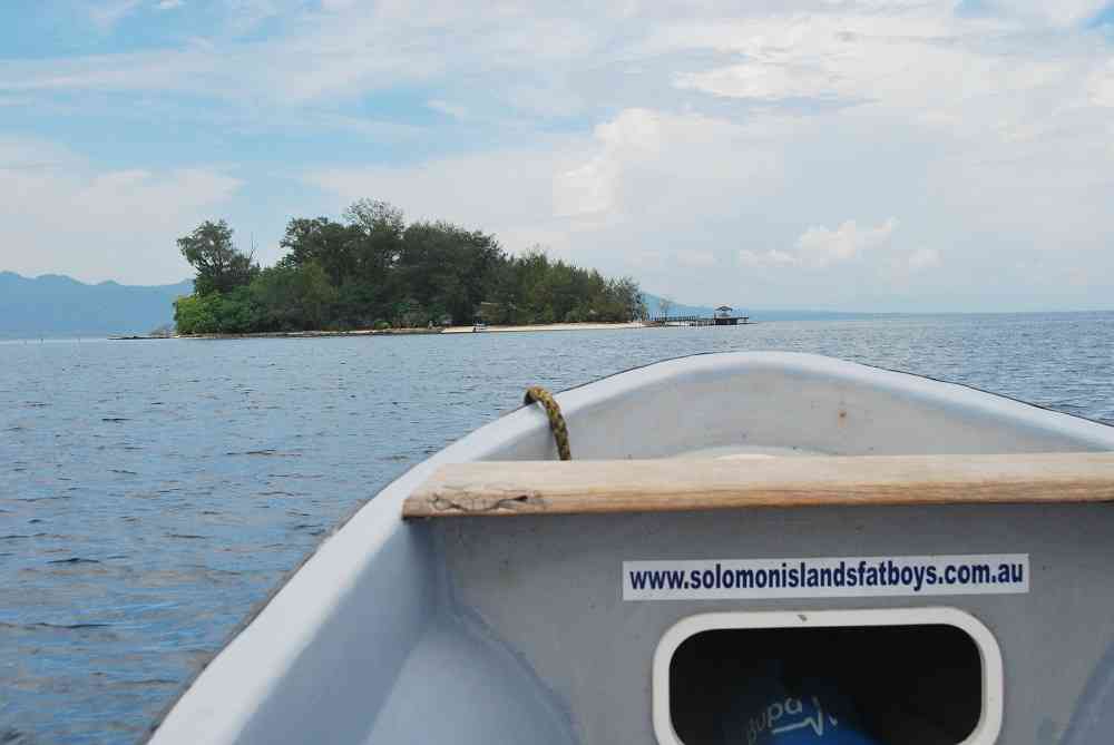 Kennedy Island - Solomon Islands, Near Fat Boys Resort